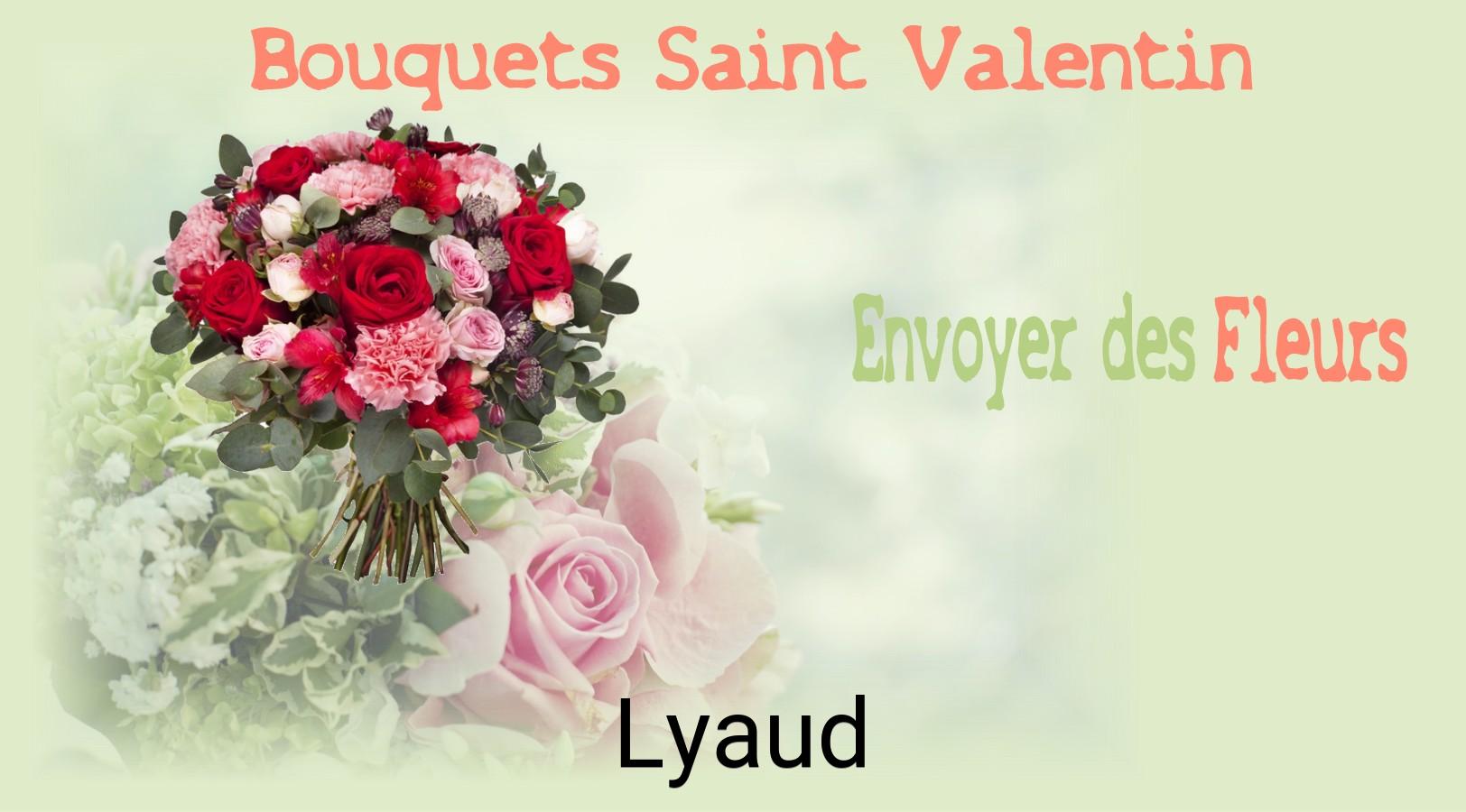 Roses de Saint-Valentin livrées à Lyaud